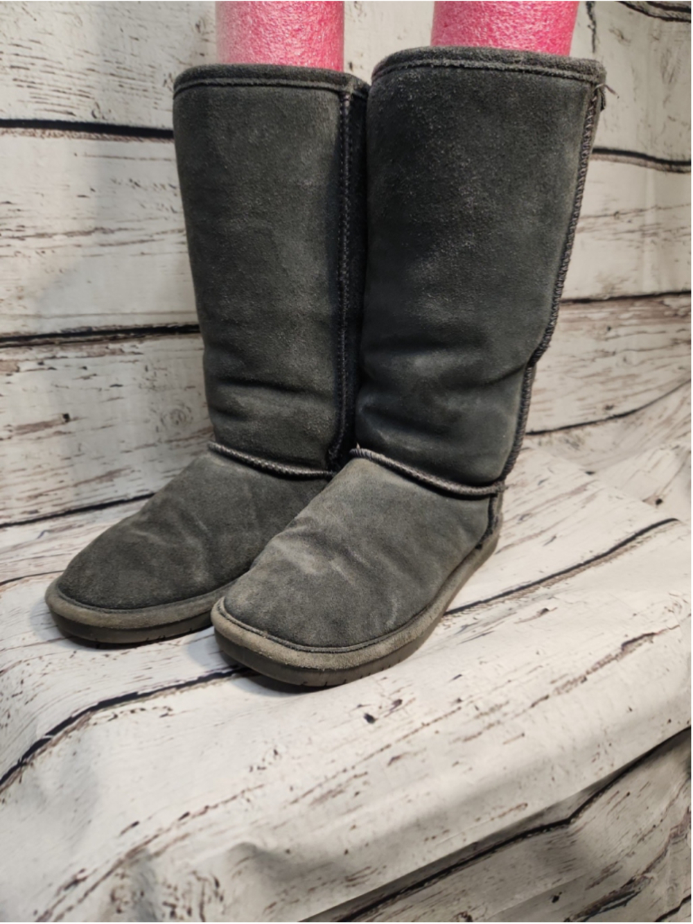 Bearpaw Suede Winter Boots sz 5-5.5